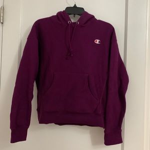 Purple champion hoodie